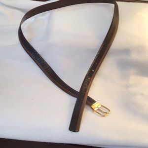 Le Sac Two toned leather belt